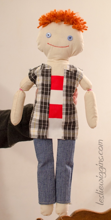 Hannah Wiggins Creations Ed Sheeran doll