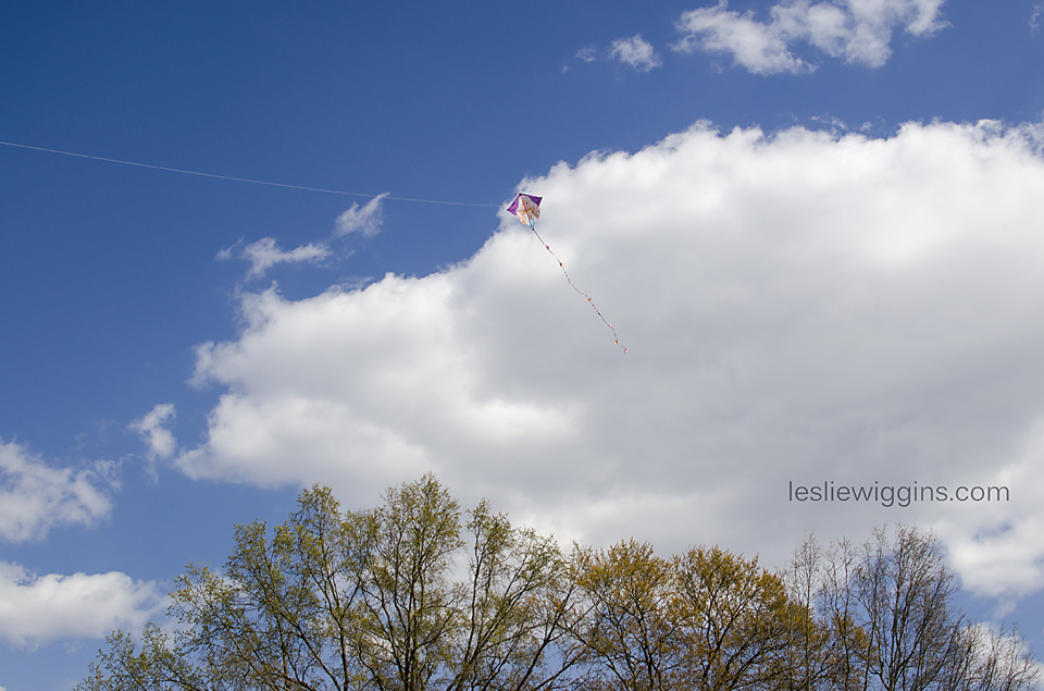 Throwback Thursday: Hannah and her kite
